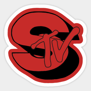 Shame TV Monocardinal Variant Sticker